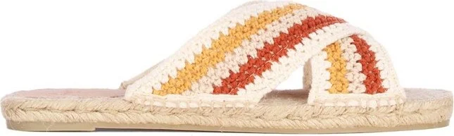Castañer Paka Crochet Knitted Slides