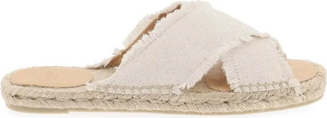 Castañer Palmera Crossover Strap Flat Sandals