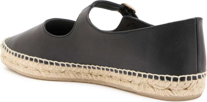 Castañer Pepa Leather Espadrille Ballet Flats - Image 2