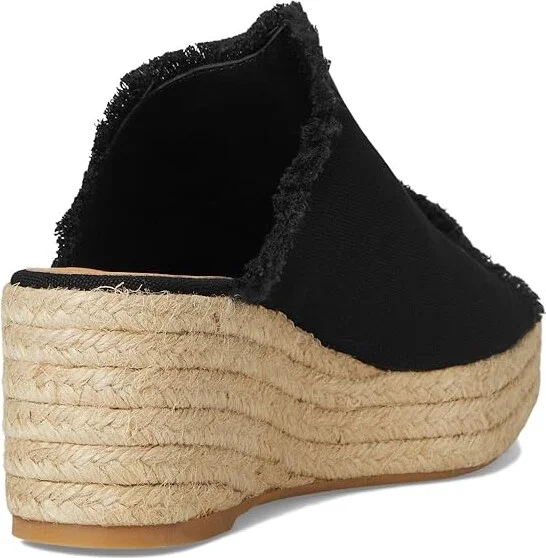 CASTANER Queral Canvas Wedge Espadrille Women's Sandals Negro : EU 39 (US Women's 9) M - Image 4