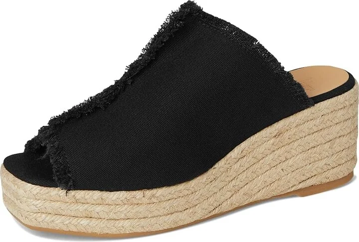 CASTANER Queral Canvas Wedge Espadrille Women's Sandals Negro : EU 39 (US Women's 9) M - Image 5