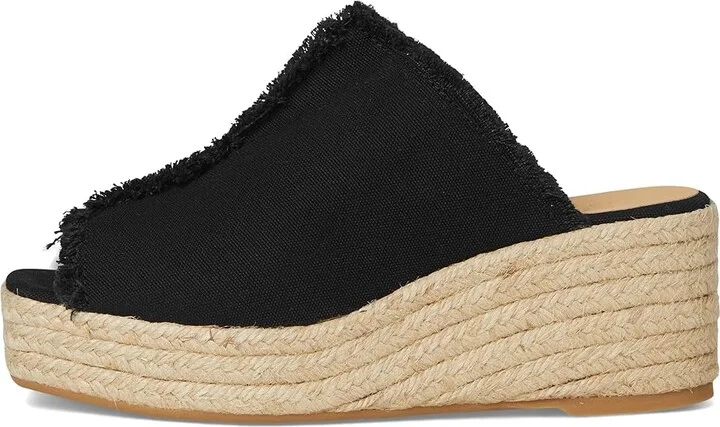 CASTANER Queral Canvas Wedge Espadrille Women's Sandals Negro : EU 39 (US Women's 9) M - Image 6