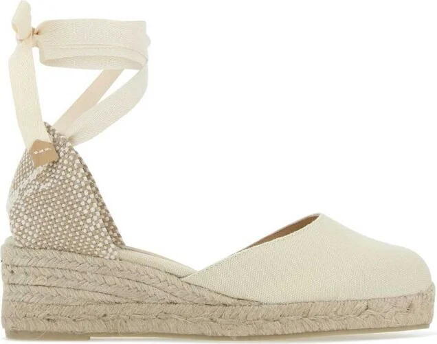 Castañer Round Toe Wedge Espadrilles