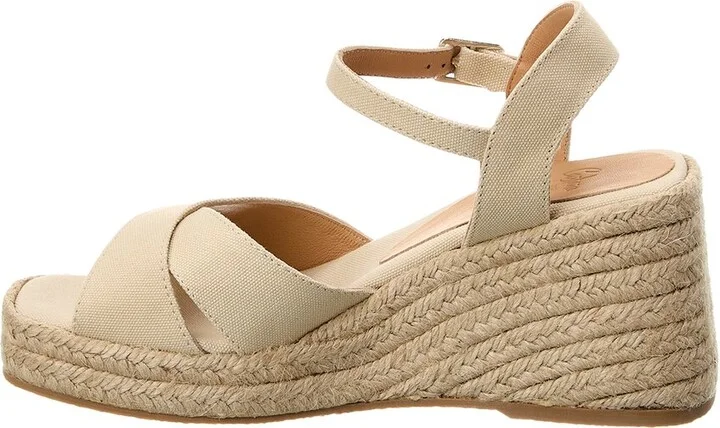 Castañer Thea Jute Wedge Sandal - Image 2