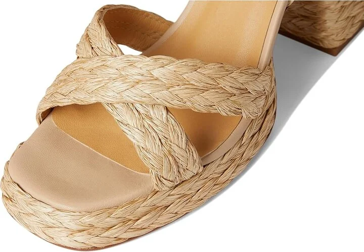 CASTANER Valeriette Raffia Sandal Women's Sandals Natural : EU 35 (US Women's 5) M, Leather - Image 7