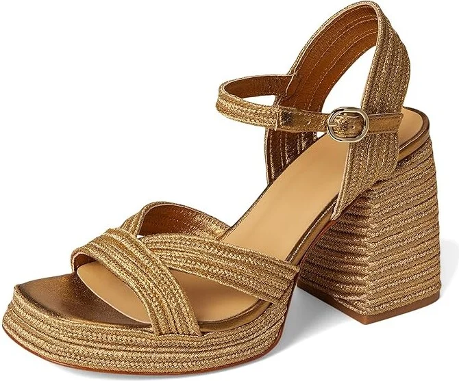 CASTANER Valle Metallic Sandal Women's Sandals Oro Viejo : EU 40 (US Women's 10) M, Synthetic - Image 5