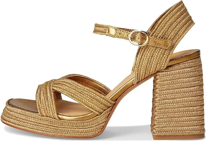 CASTANER Valle Metallic Sandal Women's Sandals Oro Viejo : EU 40 (US Women's 10) M, Synthetic - Image 6