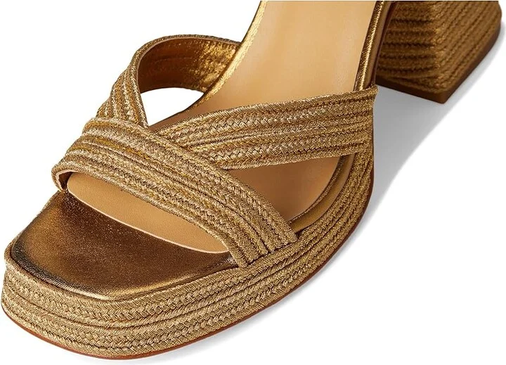 CASTANER Valle Metallic Sandal Women's Sandals Oro Viejo : EU 40 (US Women's 10) M, Synthetic - Image 7