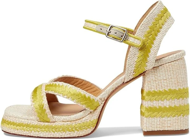 CASTANER Vega Women's Sandals Natural/Pistachio : EU 41 (US Women's 10) M, Leather/Rubber - Image 5
