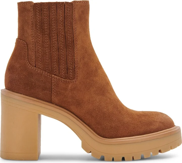 Caster H2O Waterproof Lug Sole Platform Bootie - Wide Width Available - Image 3