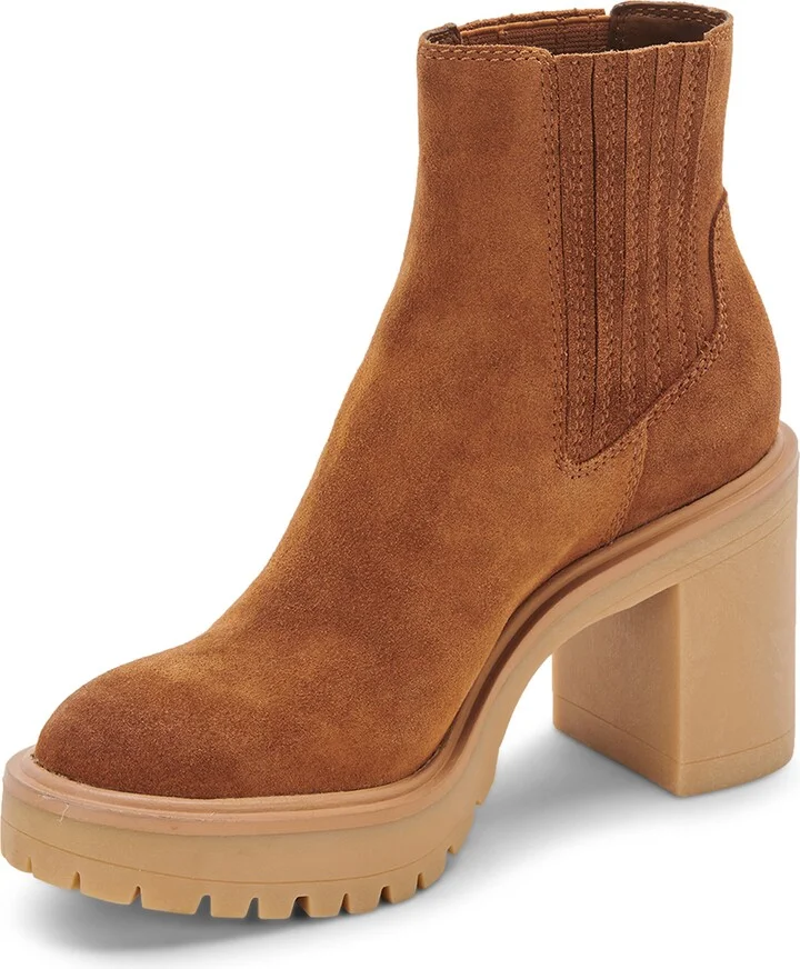 Caster H2O Waterproof Lug Sole Platform Bootie - Wide Width Available - Image 8