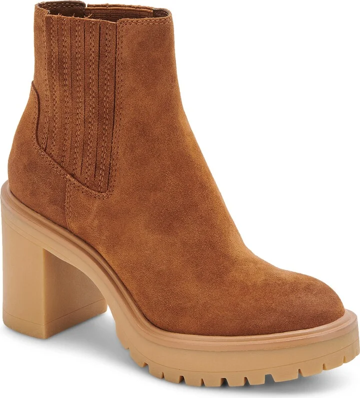 Caster H2O Waterproof Lug Sole Platform Bootie - Wide Width Available