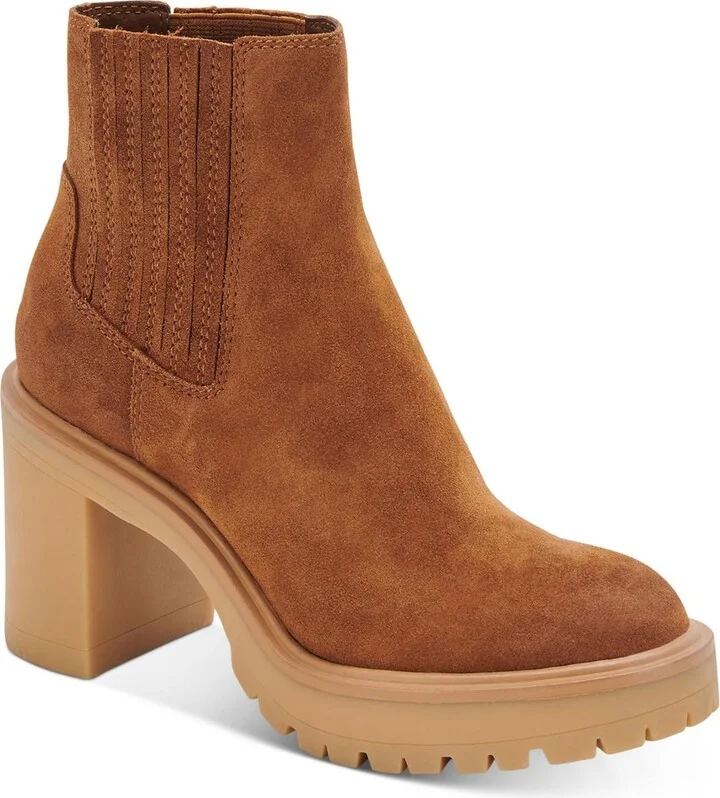Caster H2O Womens Lugged Sole Chelsea Boots