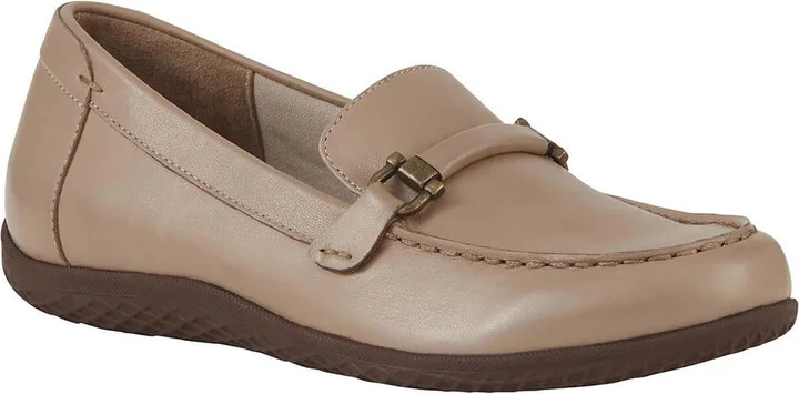 Castle Womens Leather Comfort Loafers