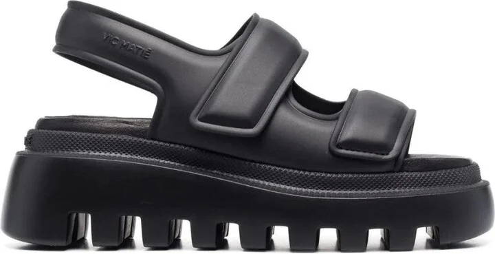 Casual Open Sandals With Chunky Eva Sole