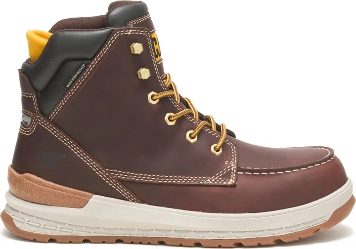 CAT Footwear Impact Waterproof Composite Toe Construction Boot