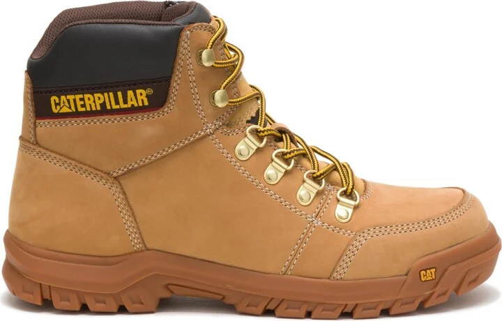Cat Footwear Men's Outline Soft Toe Work Boot