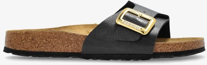 Catalina Luxe-Buckle Flat Slides