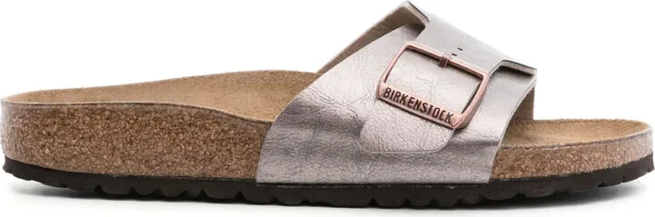 Catalina metallic leather sandals