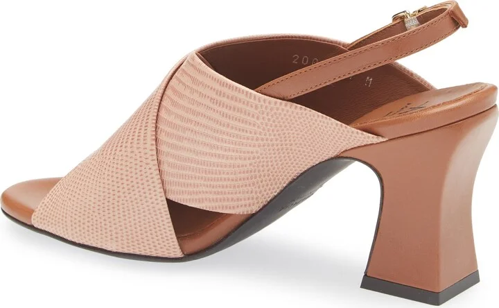 Catarina Embossed Leather Slingback Sandal - Image 2