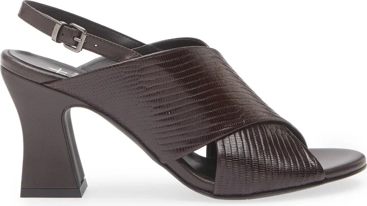 Catarina Embossed Leather Slingback Sandal - Image 10