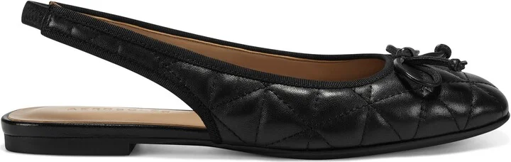 Catarina Quilted Slingback Flat - Image 3