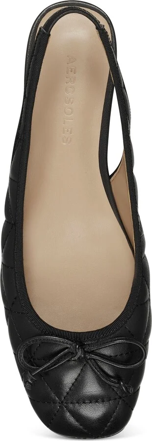 Catarina Quilted Slingback Flat - Image 4