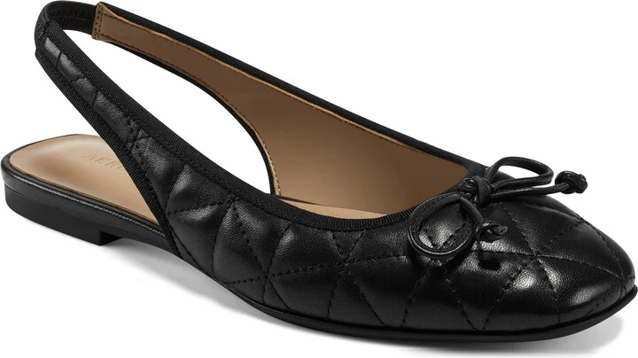 Catarina Quilted Slingback Flat
