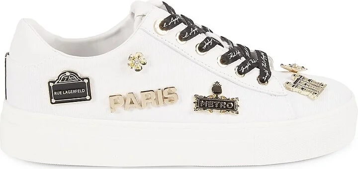 Cate Embellished Low-Top Sneakers