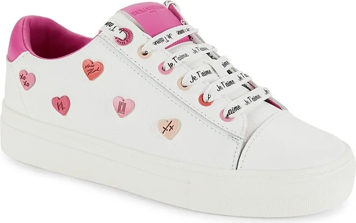 Cate Heart Low Top Sneakers - Image 2