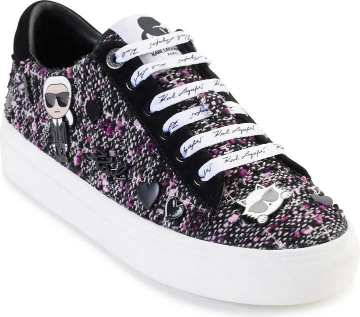 Cate Pin Logo Sneaker