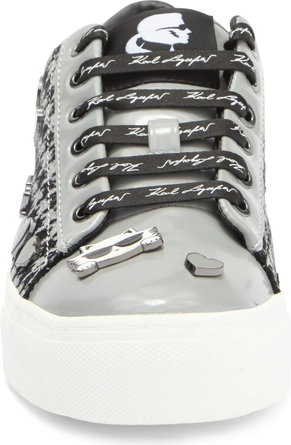 Cate Pins Tweed Sneaker - Image 3