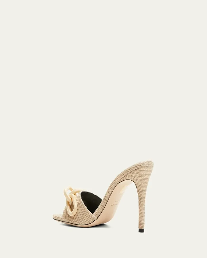 Catena Chain Mule Sandals - Image 4