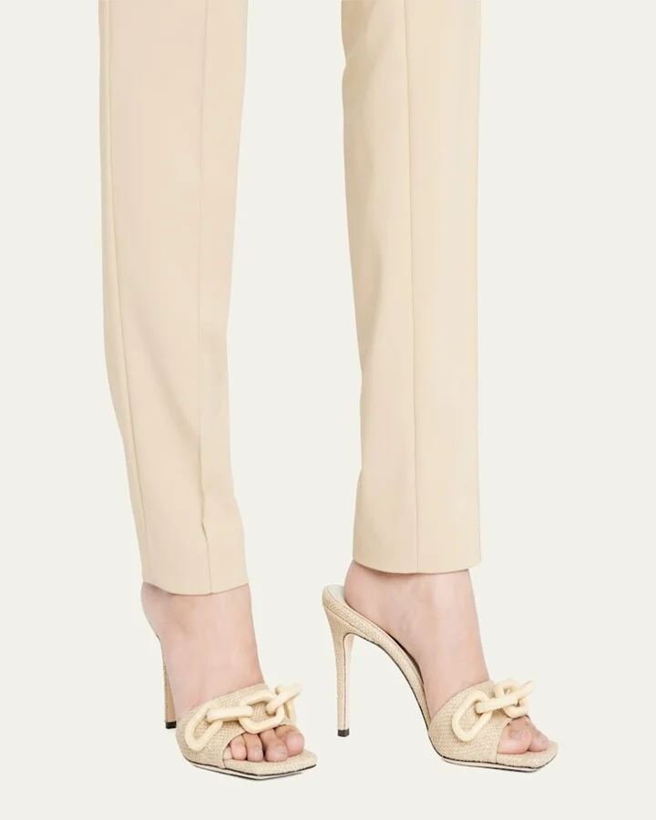 Catena Chain Mule Sandals - Image 5