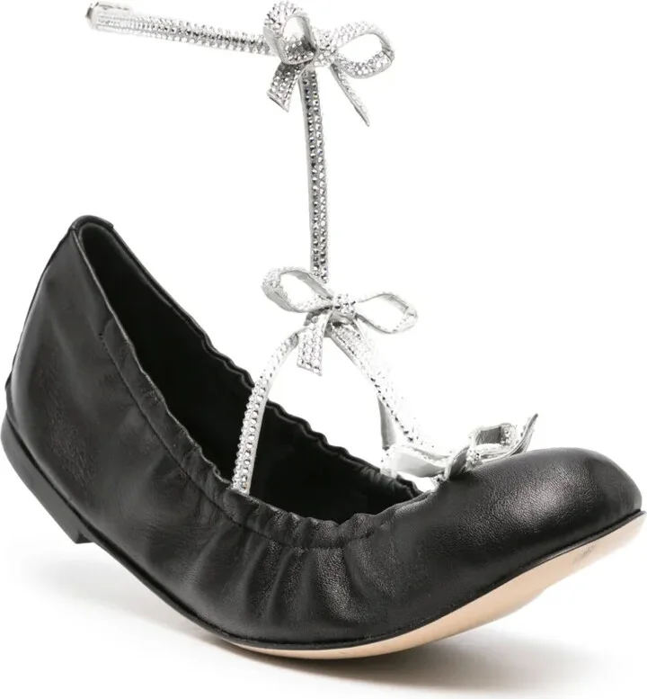 Caterina leather ballerina shoes - Image 2
