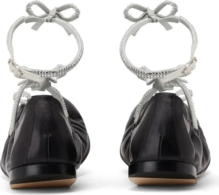 Caterina leather ballerina shoes - Image 3