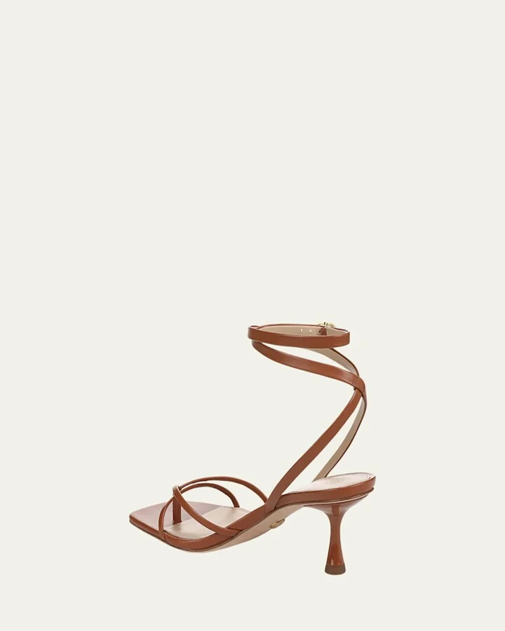 Caterina Leather Strappy Sandals - Image 3