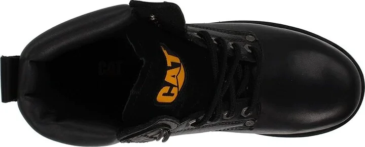 Caterpillar 2nd Shift Men's Work Boots Black : 7 D - Medium, Leather - Image 3