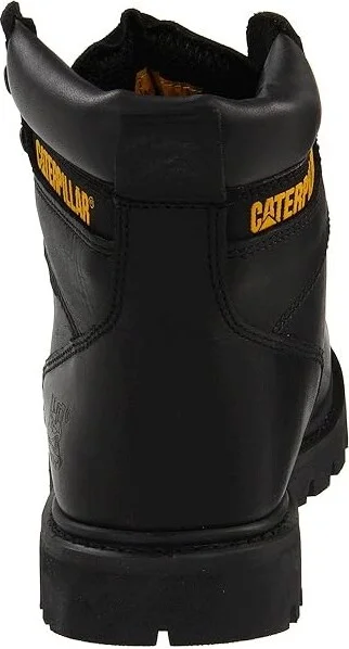 Caterpillar 2nd Shift Men's Work Boots Black : 7 D - Medium, Leather - Image 5