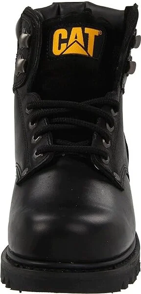 Caterpillar 2nd Shift Men's Work Boots Black : 7 D - Medium, Leather - Image 6