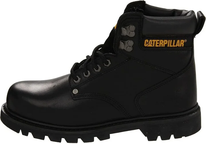 Caterpillar 2nd Shift Men's Work Boots Black : 7 D - Medium, Leather - Image 7