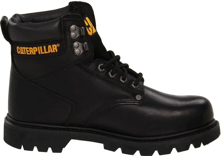 Caterpillar 2nd Shift Men's Work Boots Black : 7 D - Medium, Leather - Image 8