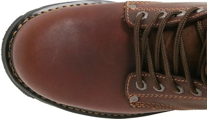 Caterpillar 2nd Shift Men's Work Boots Tan : 5 D - Medium, Leather - Image 3