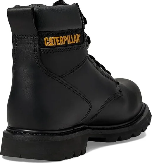 Caterpillar 2nd Shift Steel Toe Men's Work Boots Black Full Grain : 7 D - Medium, Leather - Image 5