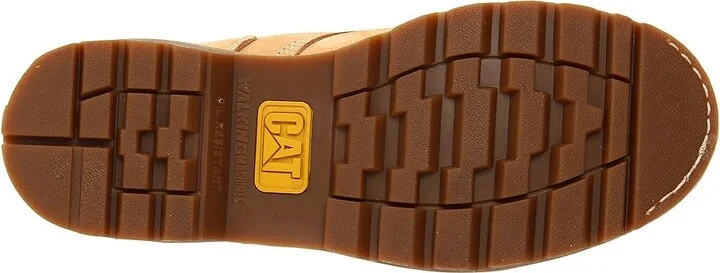 Caterpillar 2nd Shift Steel Toe Men's Work Boots Honey Nubuck : 7 EE - Wide, Suede - Image 4
