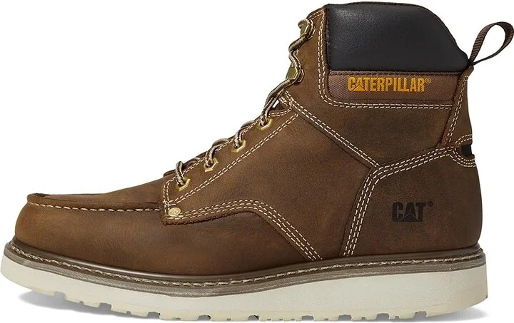 Caterpillar Calibrate Men's Shoes Khaki : 7 D - Medium, Leather - Image 6