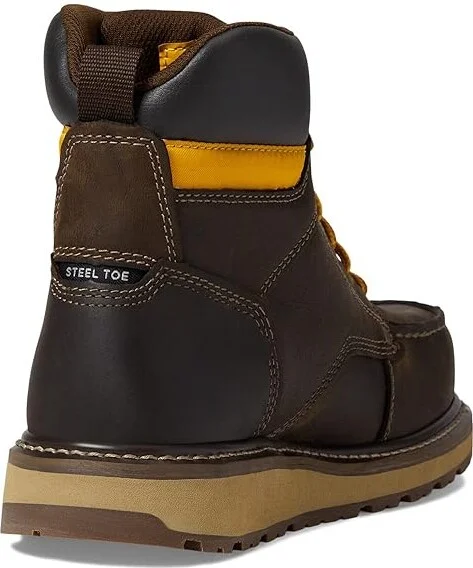 Caterpillar Calibrate ST Men's Shoes Leather Brown : 7 D - Medium - Image 4