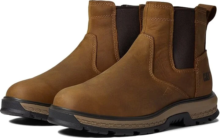 Caterpillar Exposition Chelsea Men's Shoes Pyramid : 7 D - Medium, Leather