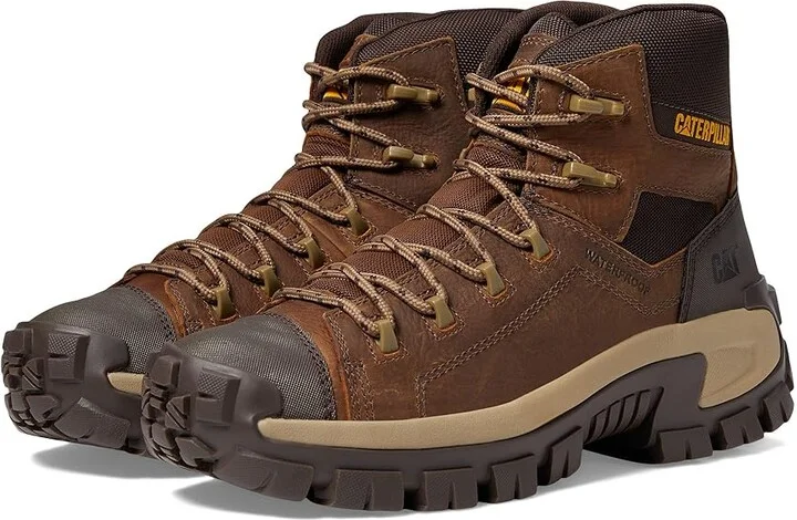 Caterpillar Invader Hiker WP Men's Shoes Pyramid : 7 D - Medium, Leather