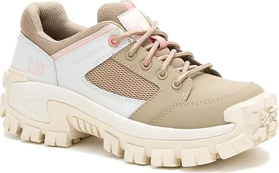 Caterpillar Invader Sport CT Women's Shoes Silver Mink Nubuck : 6 B - Medium, Leather/Rubber